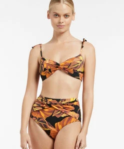 Wholesale 🔥 Jets Palmas Twist Front Pant Black 🧨