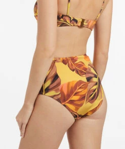 Promo 🤩 Jets Palmas Twist Front Pant Citrus 🔥 -Seafolly Sales Shop J3851 Citrus 6