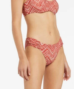 New ❤️ Jets Bonita Ruched Hipster Maple 👏 -Seafolly Sales Shop J3853 Maple 4