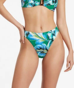 Promo ⭐ Jets Viva High Leg Pant Emerald 🎁 -Seafolly Sales Shop J3868 Emerald 3