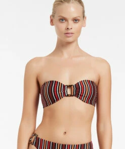 Best reviews of 👏 Jets Bedouin Stripe Bandeau 👙 Bikini Top Black 👍 8 Best reviews of 👏 Jets Bedouin Stripe Bandeau 👙 Bikini Top Black 👍 -Seafolly Sales Shop J40314 BLK 3