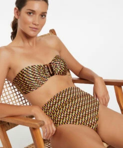 Buy 💯 Jets Nomadic Lights Bandeau 👙 Bikini Top Citron 😀