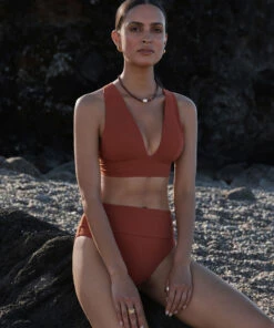 Promo 😀 Jetset Soft Tri Top Russet ⭐