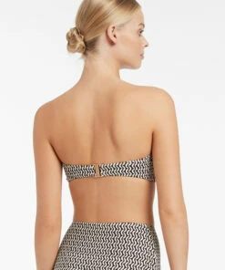 Best deal 🎉 Jets Ipanema Bandeau Top Chocolate 👏 -Seafolly Sales Shop J40339 Chocolate 5