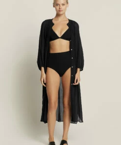 Budget 𧨠Jetset Longline Shirt π Dress Black π€©