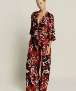 Hot Sale β€οΈ Jets Casa Lucia Shirt Desert red/black π€©