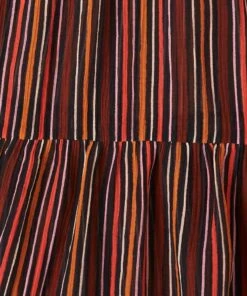 New 🎁 Jets Bedouin Stripe Tiered Cover Up 👗 Dress Black 🤩 -Seafolly Sales Shop J60830 Black 7