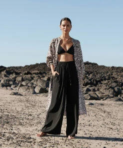 Best reviews of 🔥 JETSET Wide Leg Pant Black ⭐