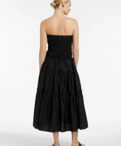 Outlet 👍 Jets Pantera Shirred Skirt/Dress Black 🌟 -Seafolly Sales Shop J60852 Black 5