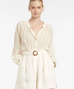 Hot Sale 🛒 Jetset Highwaist Short Cream 😀