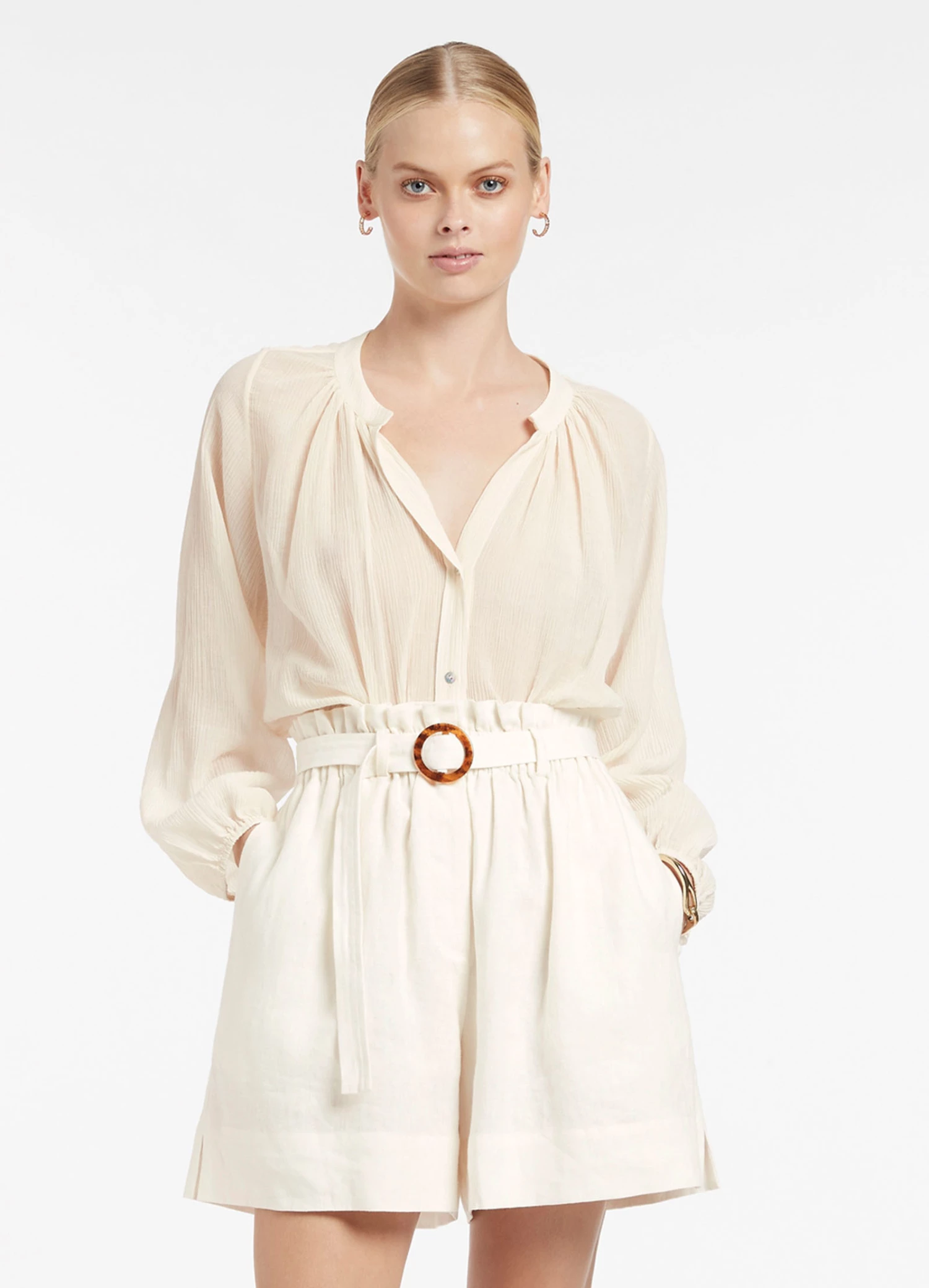 Hot Sale π Jetset Highwaist Short Cream π 1 Hot Sale π Jetset Highwaist Short Cream π