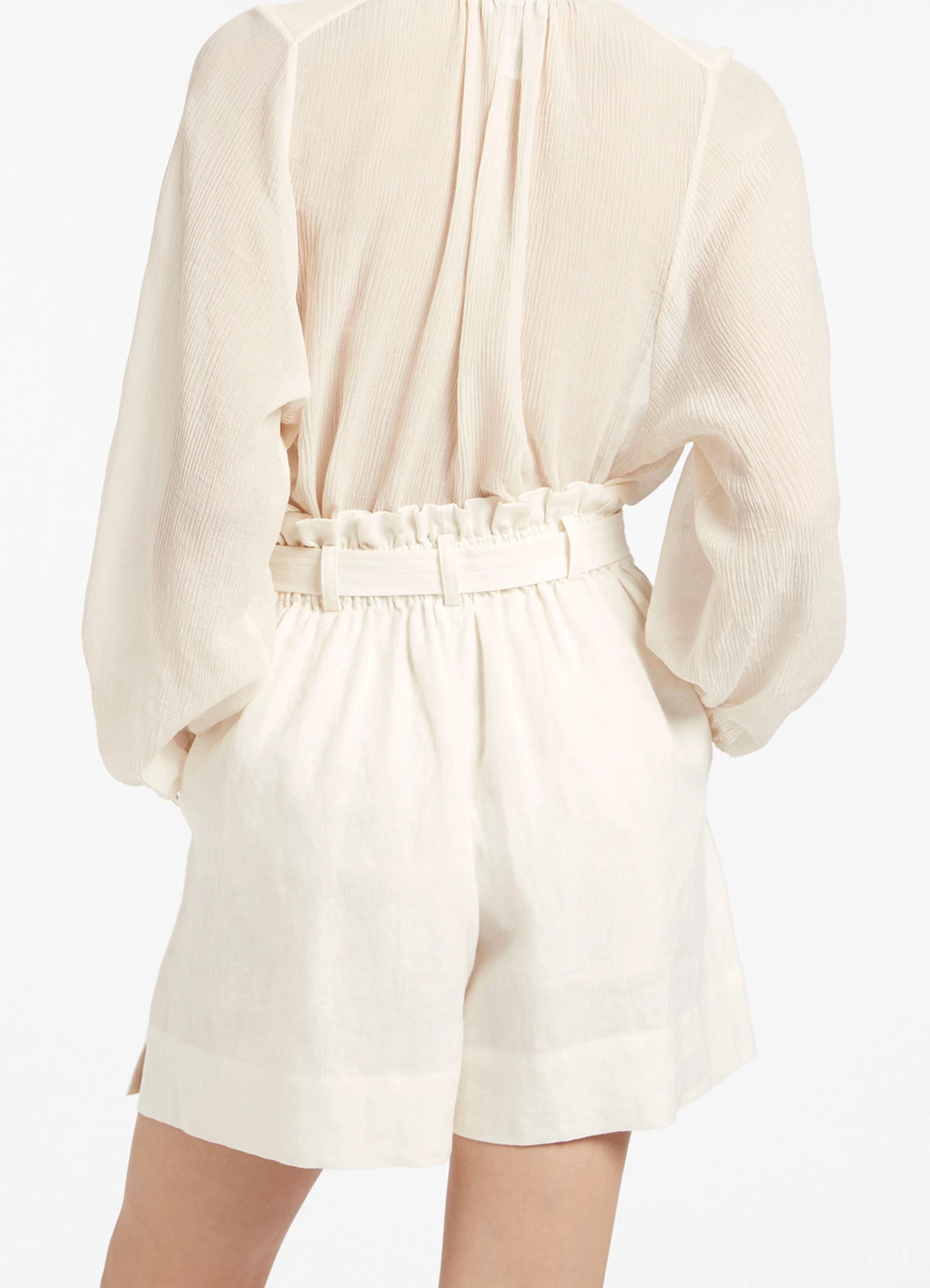 Hot Sale π Jetset Highwaist Short Cream π 3 Hot Sale π Jetset Highwaist Short Cream π - Image 3