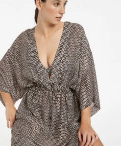 Deals β¨ Jets Ipanema Gather Front Kaftan Chocolate β€οΈ