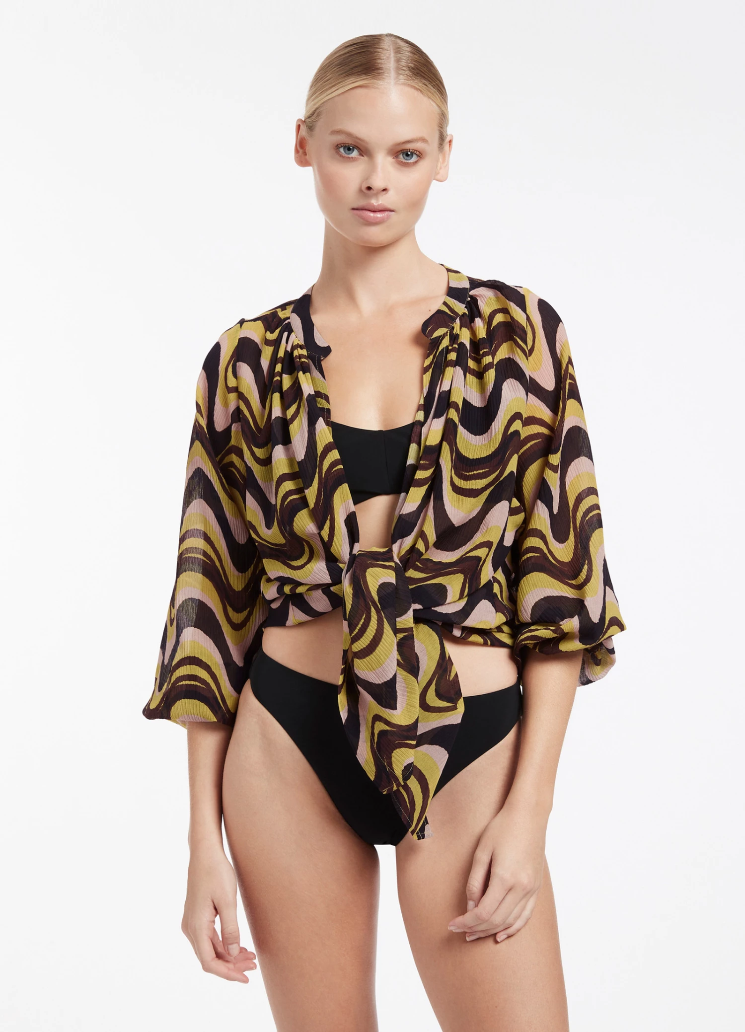 Cheapest β Jets Ascenso Gathered Shirt Citrus π 2 Cheapest β Jets Ascenso Gathered Shirt Citrus π - Image 2