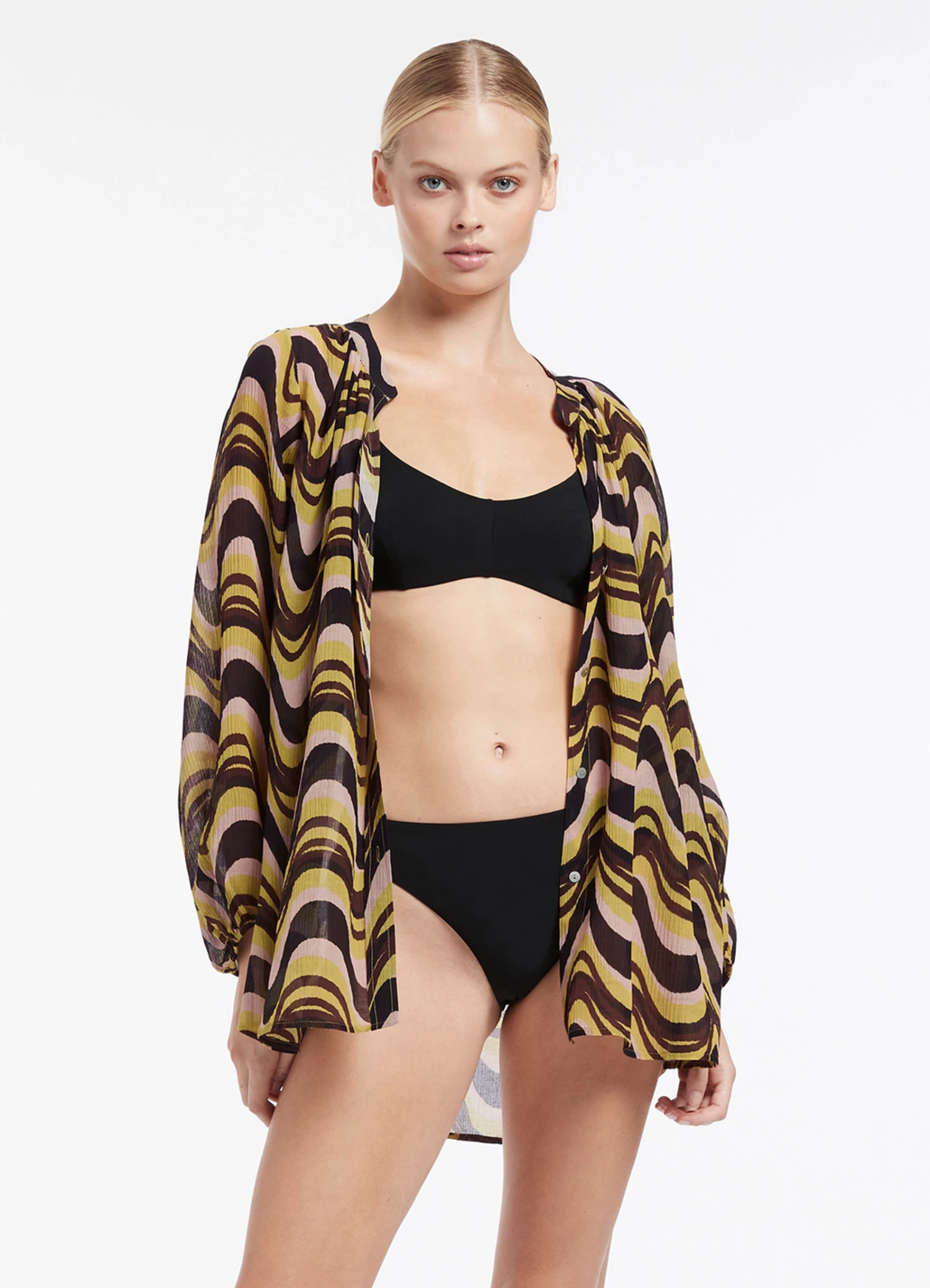 Cheapest β Jets Ascenso Gathered Shirt Citrus π 3 Cheapest β Jets Ascenso Gathered Shirt Citrus π - Image 3