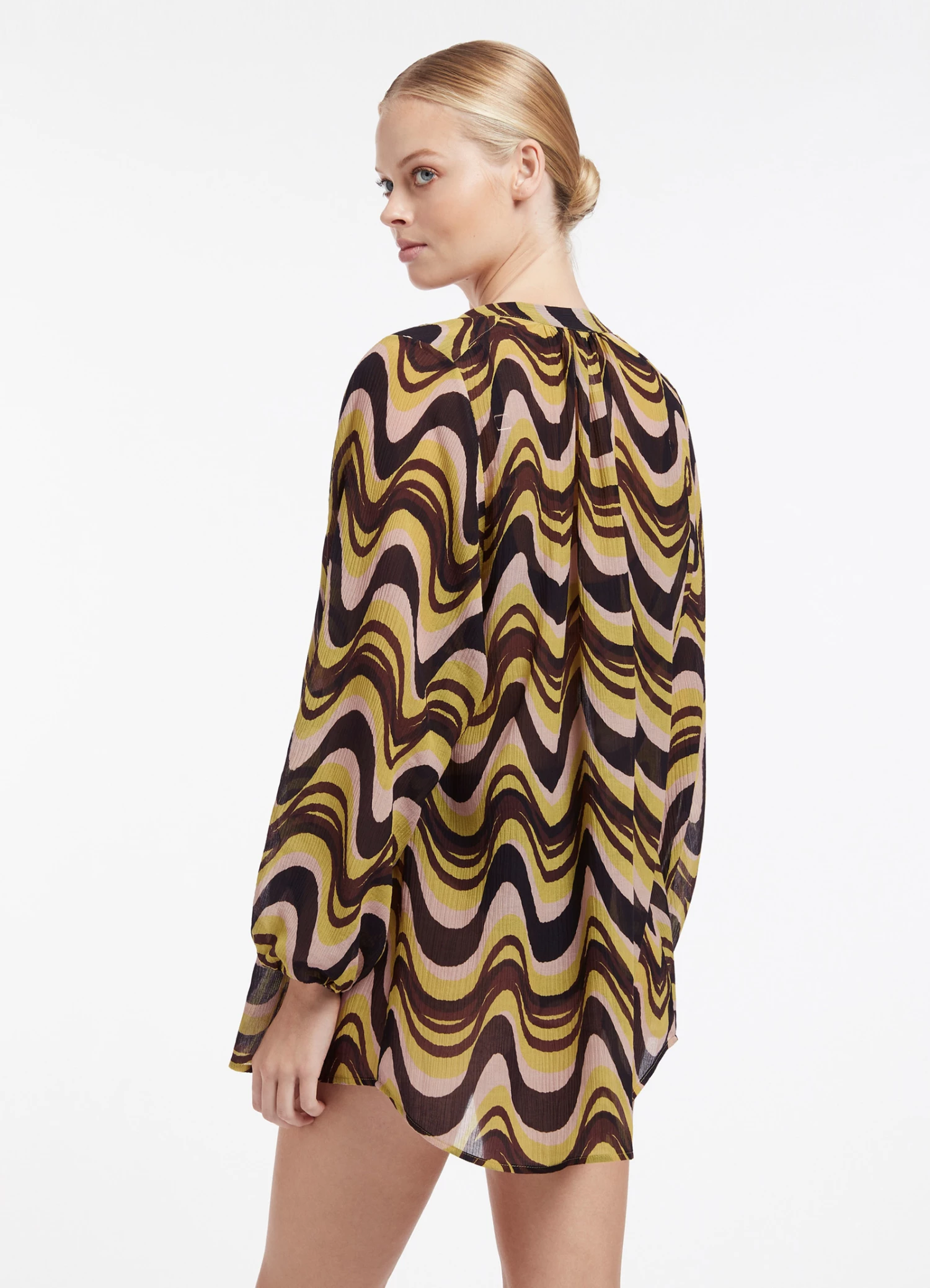 Cheapest β Jets Ascenso Gathered Shirt Citrus π 4 Cheapest β Jets Ascenso Gathered Shirt Citrus π - Image 4