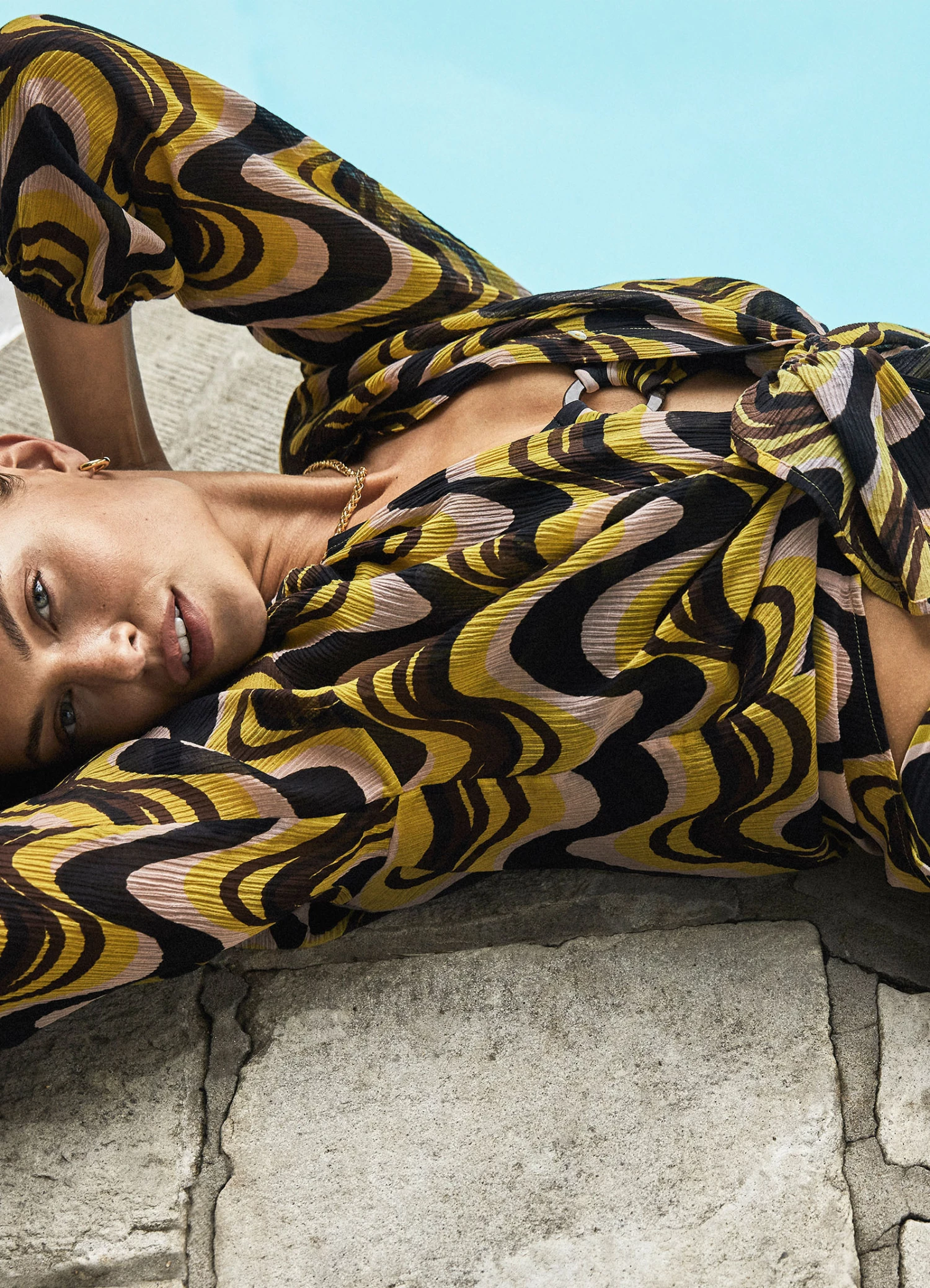 Cheapest β Jets Ascenso Gathered Shirt Citrus π 6 Cheapest β Jets Ascenso Gathered Shirt Citrus π - Image 6