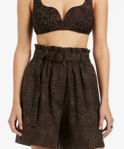 Deals 👍 Jets Pantera Highwaist Short Chocolate 👏 -Seafolly Sales Shop J60877 Chocolate 3
