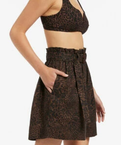 Deals 👍 Jets Pantera Highwaist Short Chocolate 👏 -Seafolly Sales Shop J60877 Chocolate 4