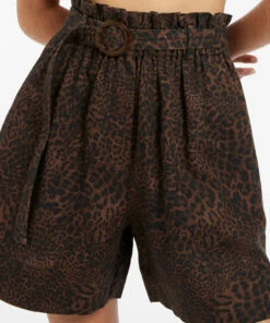 Deals 👍 Jets Pantera Highwaist Short Chocolate 👏 -Seafolly Sales Shop J60877 Chocolate 6