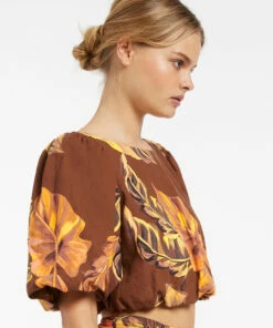 Best reviews of 𧨠Jets Palmas Puff Sleeve Top Chocolate βοΈ 9 Best reviews of 𧨠Jets Palmas Puff Sleeve Top Chocolate βοΈ -Seafolly Sales Shop J60881 Chocolate 3