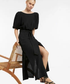 Deals 🧨 Jets Palmas Straight Skirt/Sarong Black 🔥