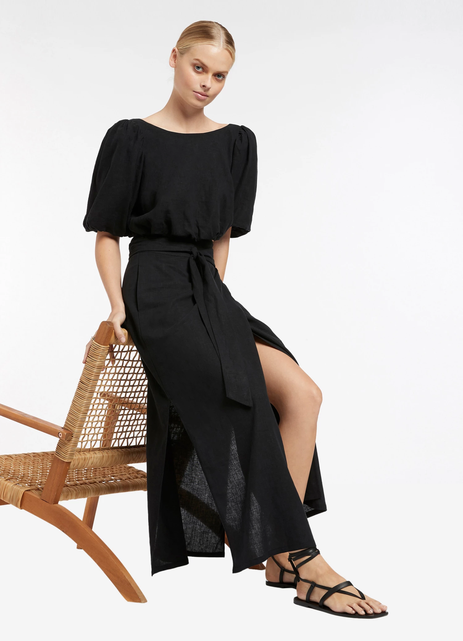 Deals 𧨠Jets Palmas Straight Skirt/Sarong Black π₯ 1 Deals 𧨠Jets Palmas Straight Skirt/Sarong Black π₯