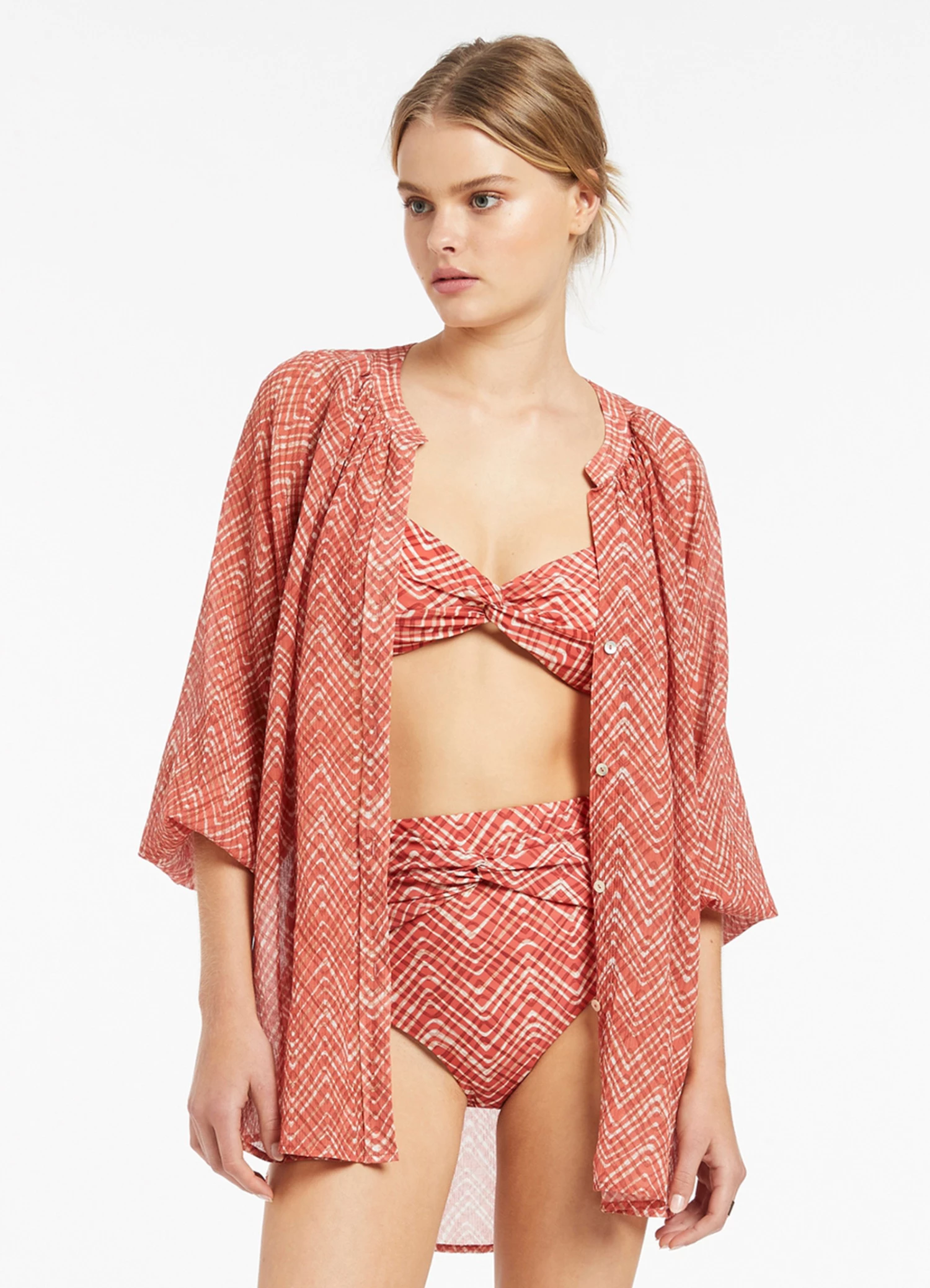 Budget β Jets Bonita Gathered Shirt Maple π 4 Budget β Jets Bonita Gathered Shirt Maple π - Image 4