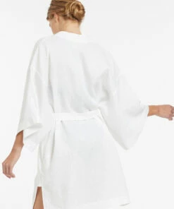 New 🎁 Jetset Beach Robe White 💯 -Seafolly Sales Shop J60899 WHT 4