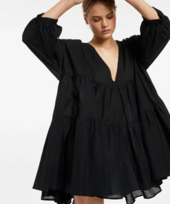 Best Sale 😀 Jets Pantera Cover Up 👗 Dress Black 👍