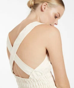 Buy ✨ Jetset Shirred Top Cream ✨ -Seafolly Sales Shop J60909 Cream 3