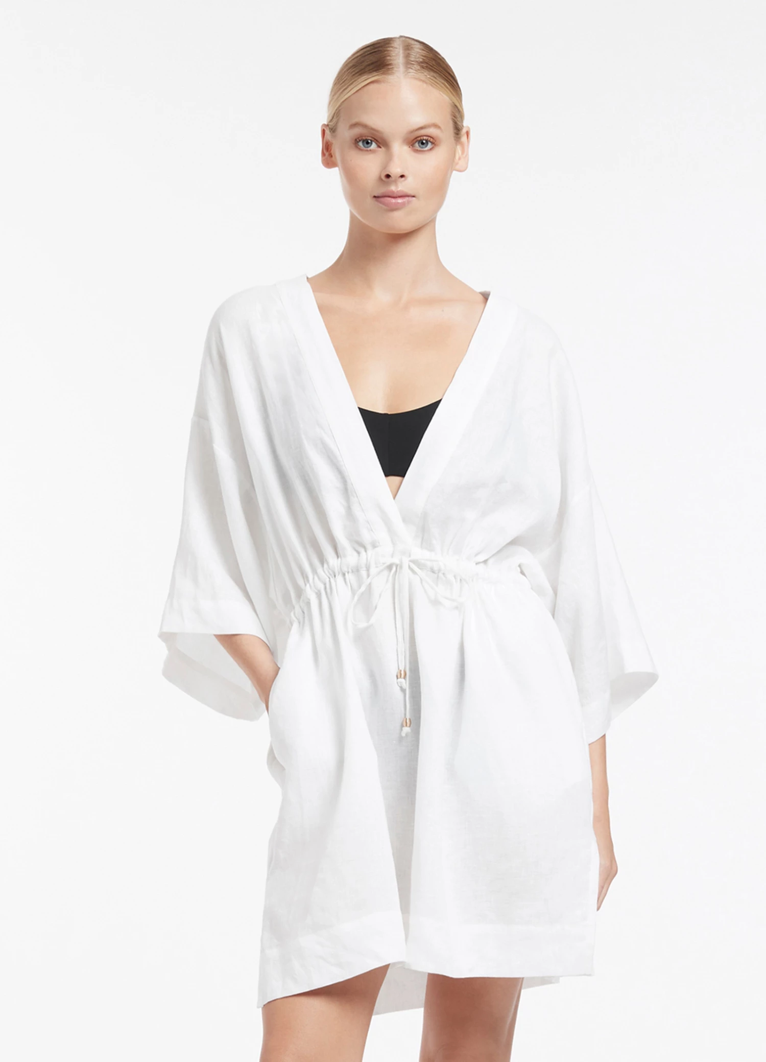 Best reviews of π€© Jetset Gather Front Kaftan White π 2 Best reviews of π€© Jetset Gather Front Kaftan White π - Image 2