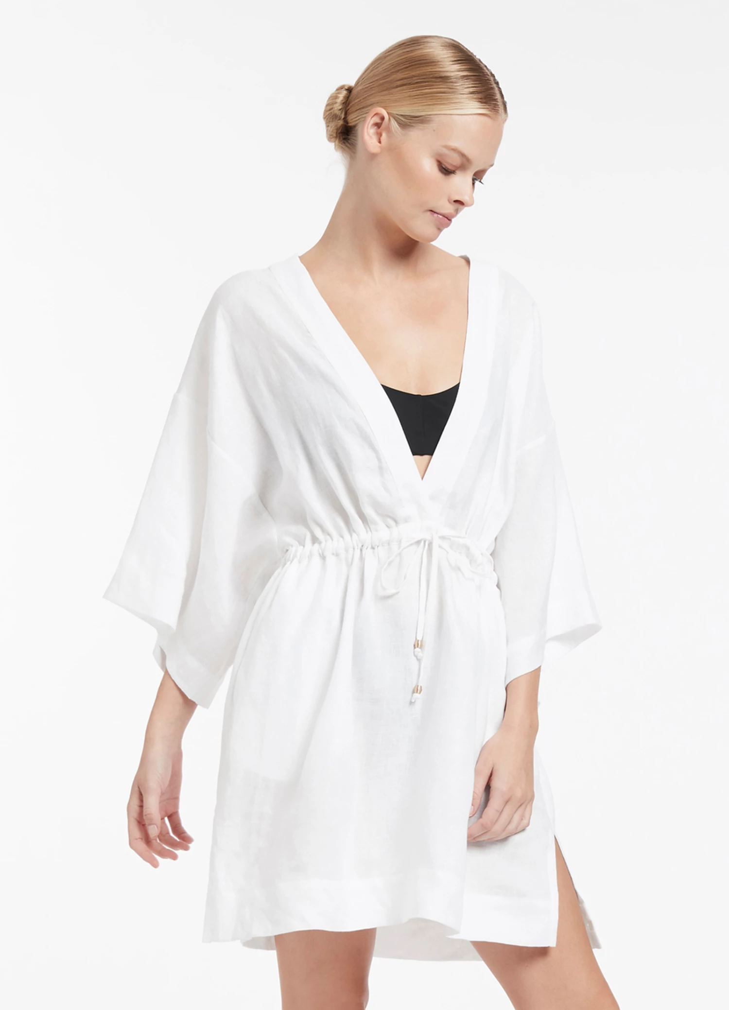 Best reviews of π€© Jetset Gather Front Kaftan White π 3 Best reviews of π€© Jetset Gather Front Kaftan White π - Image 3