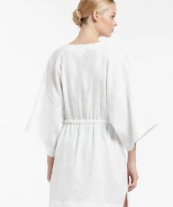 Best reviews of π€© Jetset Gather Front Kaftan White π 7 Best reviews of π€© Jetset Gather Front Kaftan White π -Seafolly Sales Shop J60912 White 4